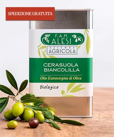 latta olio da 5 litri spedizione gratuita Fam Alesi